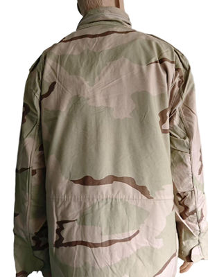 Durable Camo Battlefield Jacket with Stand - Up Collar