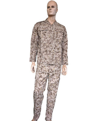 Desert Digital Camo BDU-Style Training Uniform (Button System)