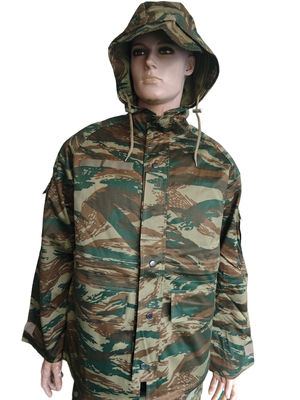 Hooded Camouflage Training Top with Versatile Functions