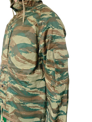 Hooded Camouflage Training Top with Versatile Functions